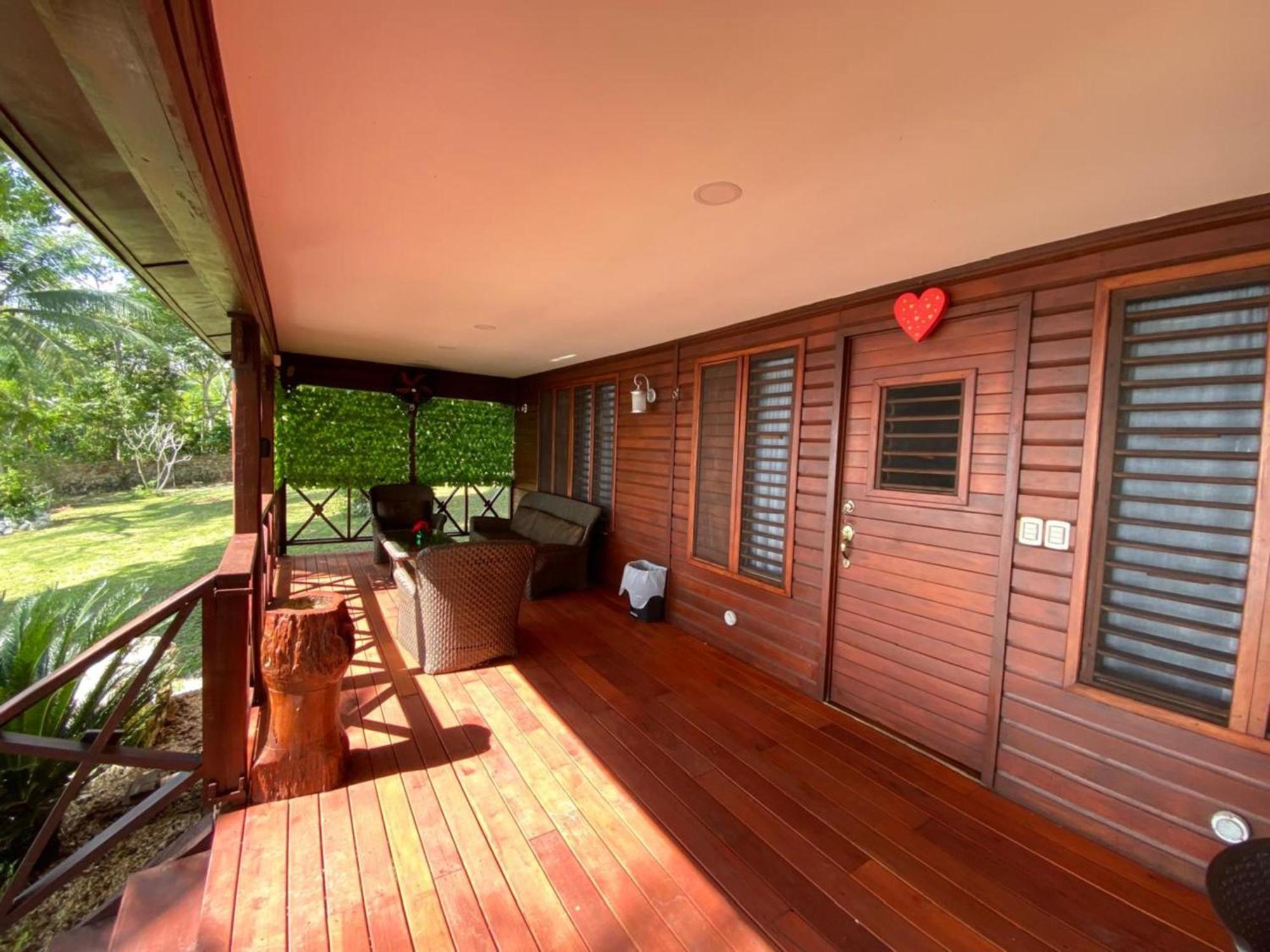 Coras Place Bacalar Lagoon Front Rum bild